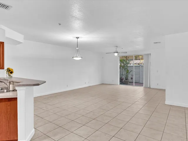 Kitchen Open to Living Space