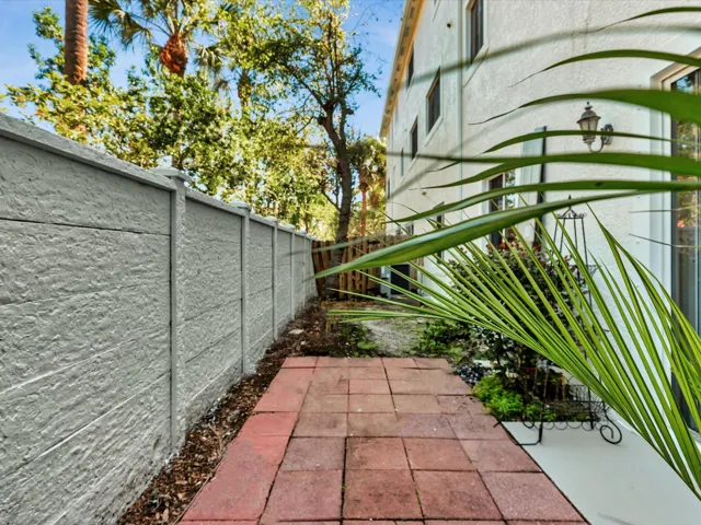 Rear of Property