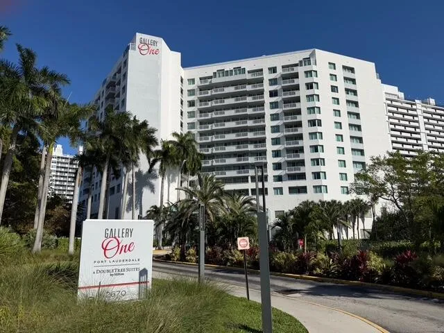 Front of the building