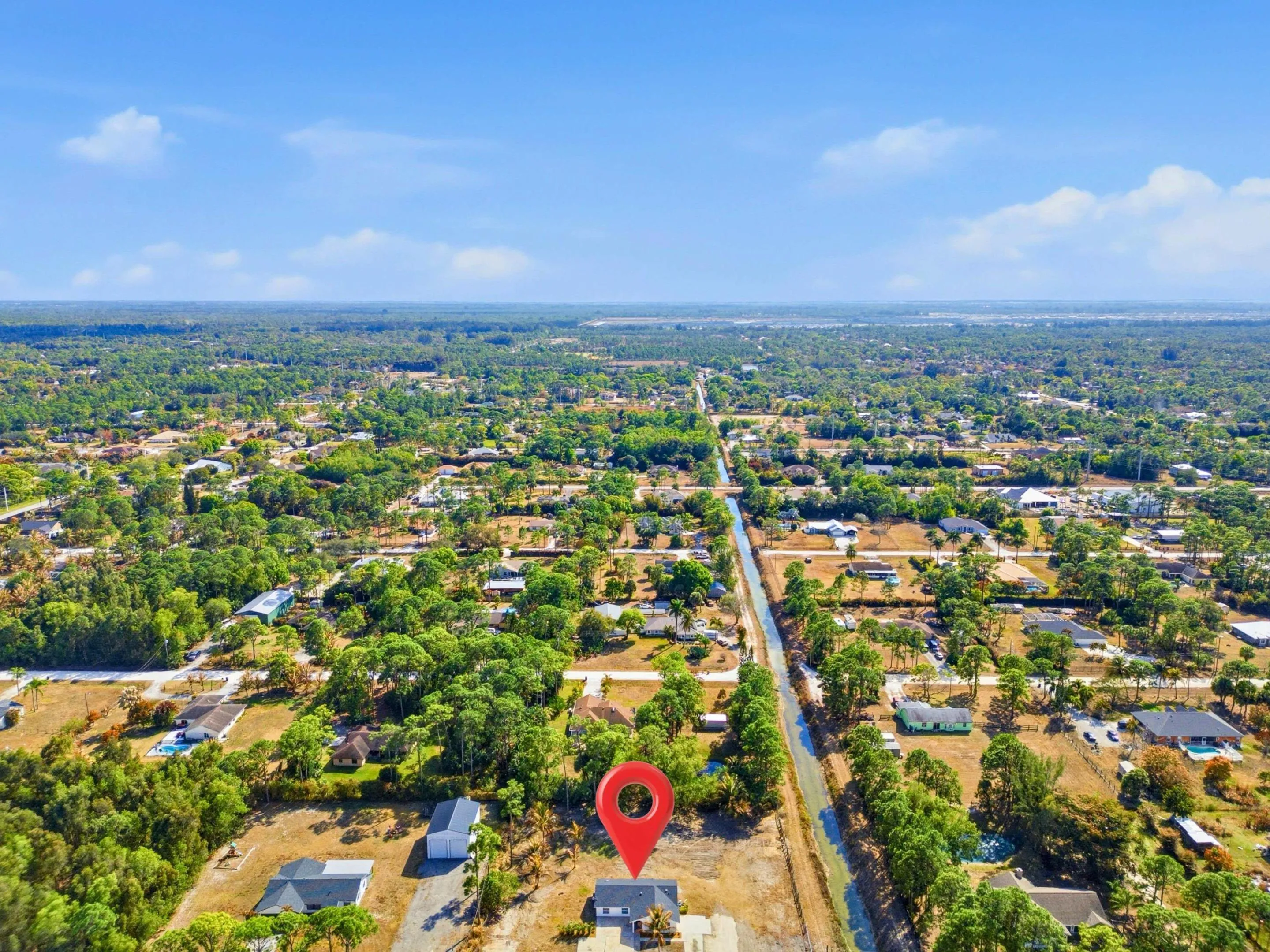 Panoramic to South