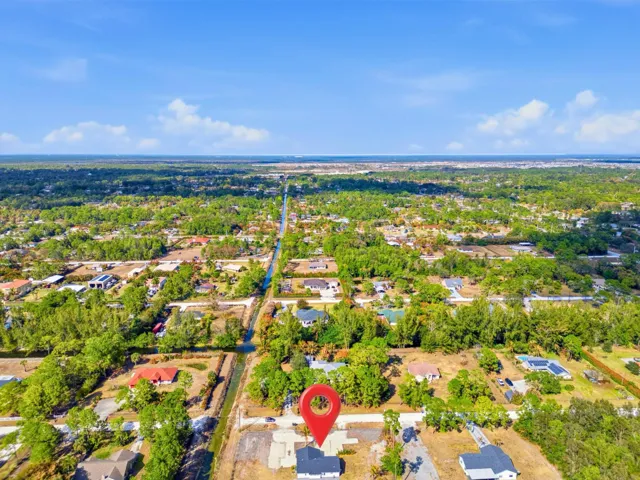 Panoramic to North
