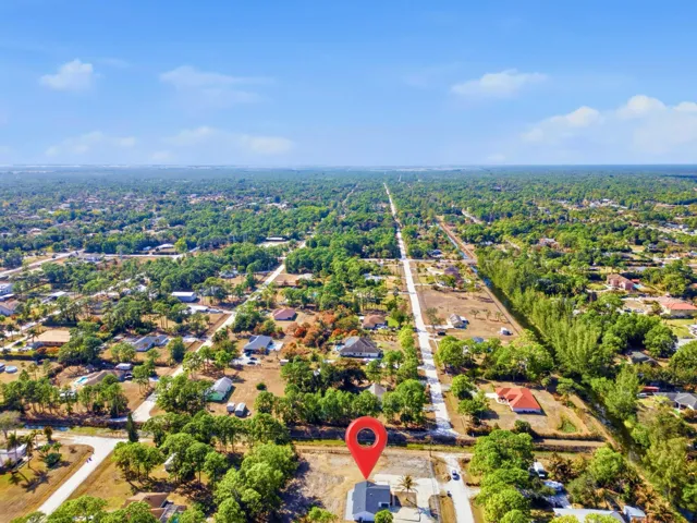 Panoramic to West