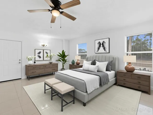 Bedroom 2 Staged