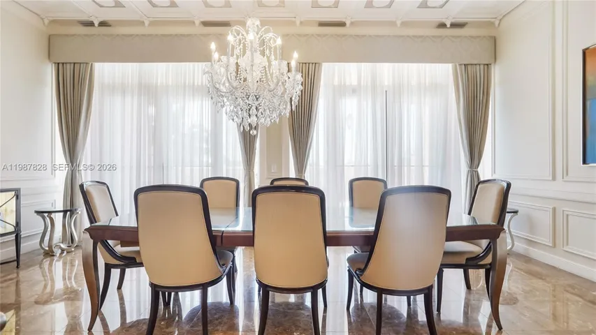 Common area lobby used for meetings and dining