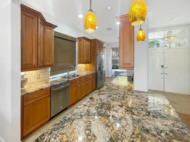 Kitchen from counter