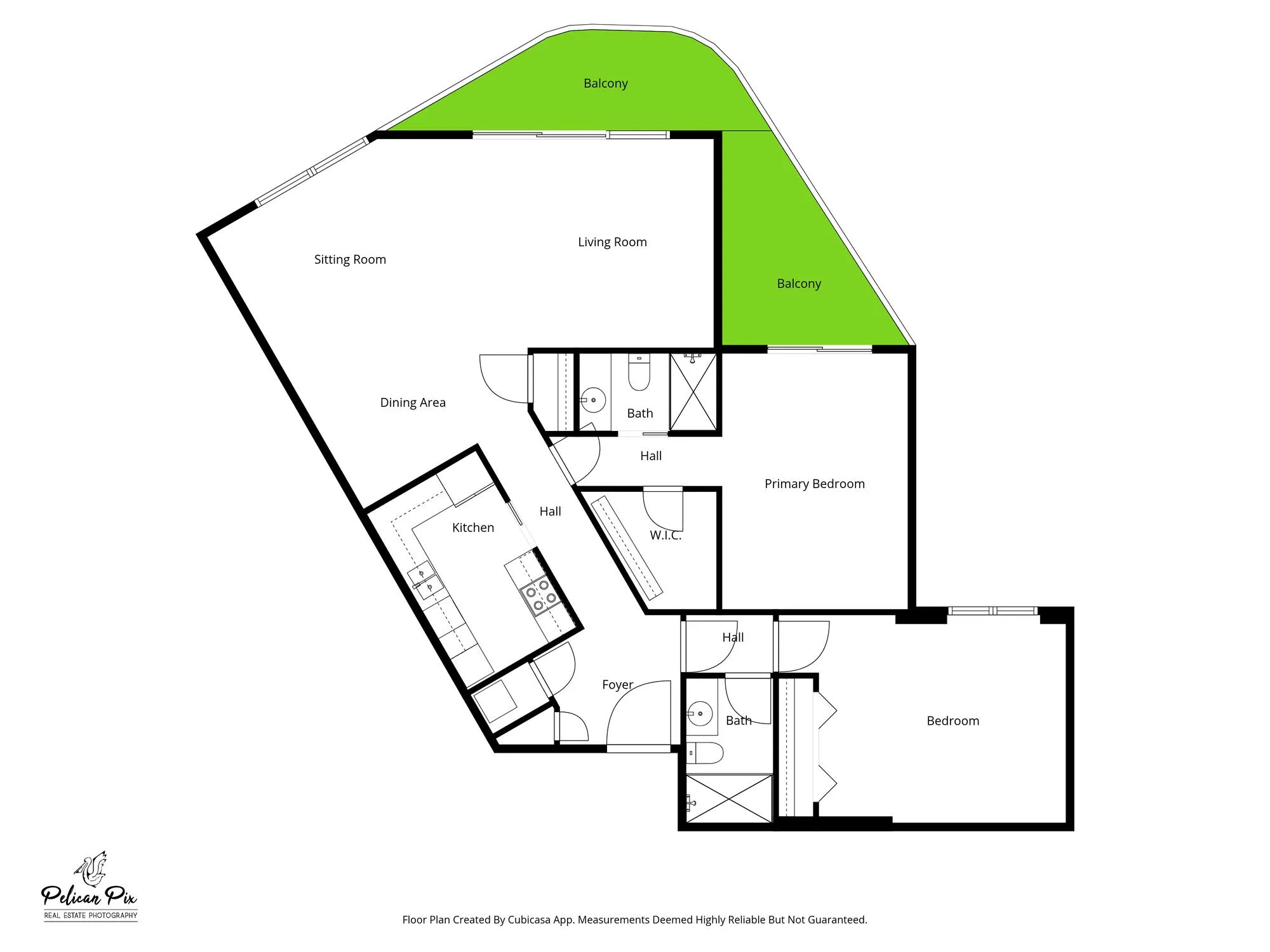5420 N Ocean Drive PH2 Floorplan