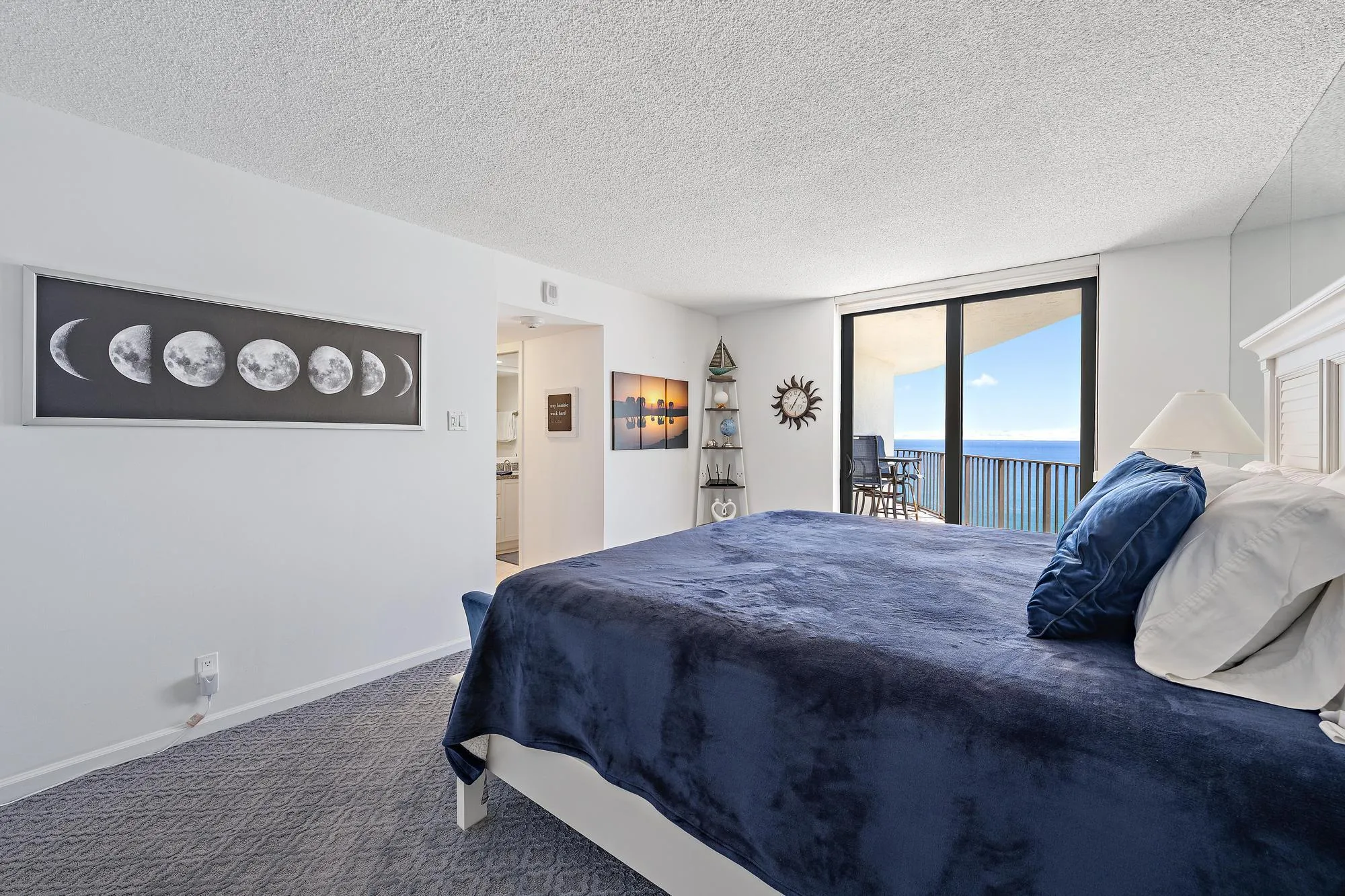 Enjoy ocean views from the primary suite.