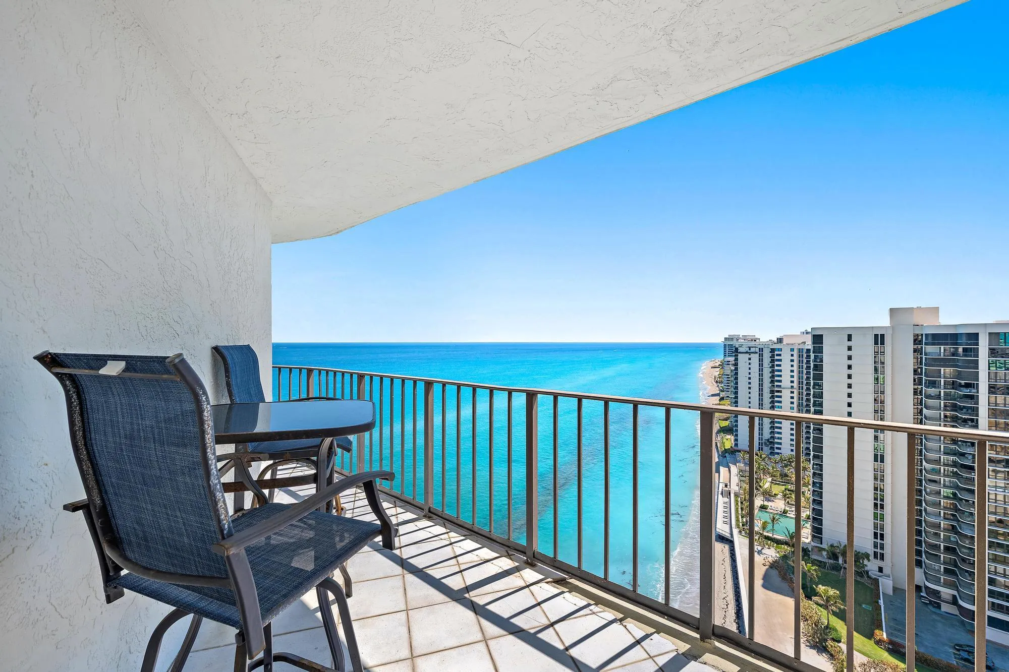 Some of the best ocean and beach views in the entire building!