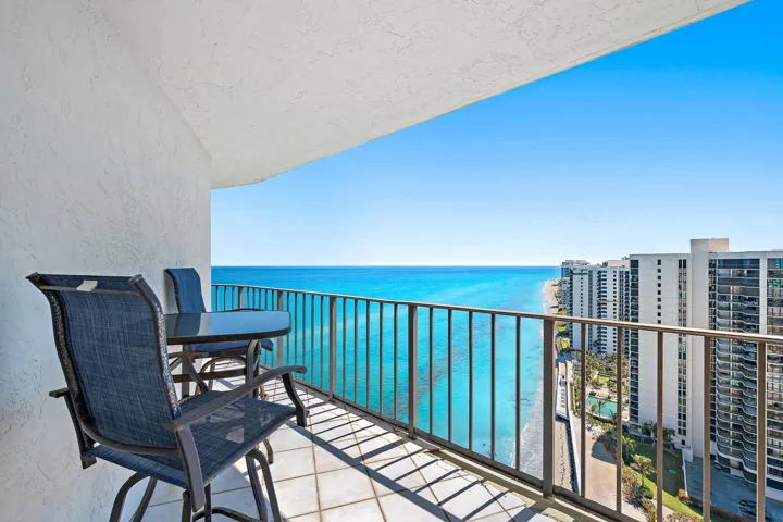 Some of the best ocean and beach views in the entire building!