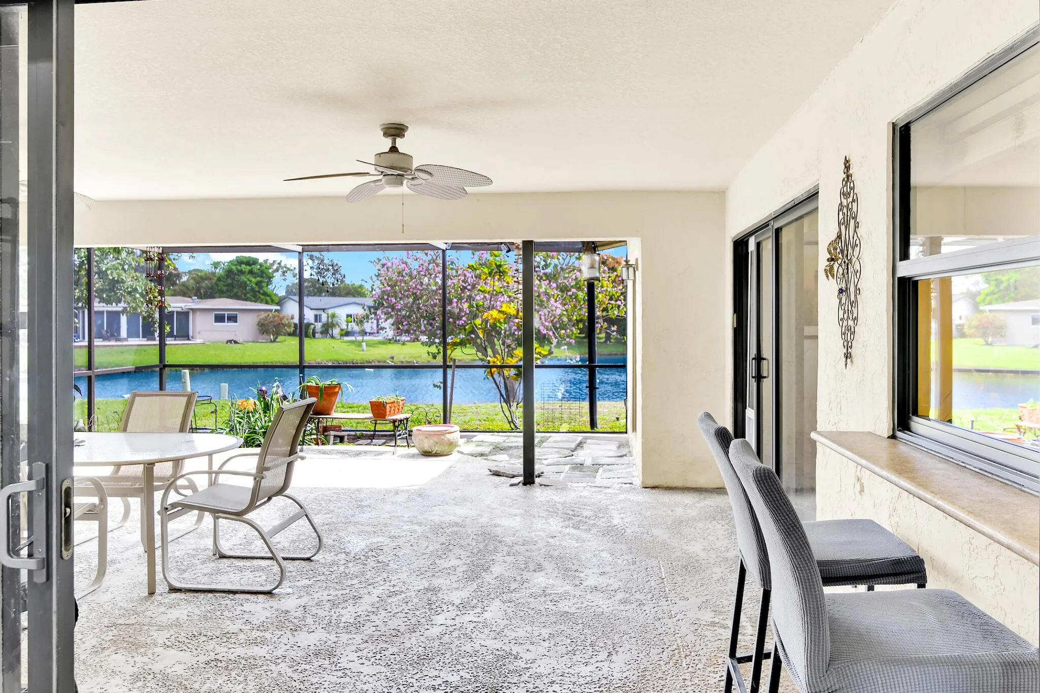 Covered Screened Patio