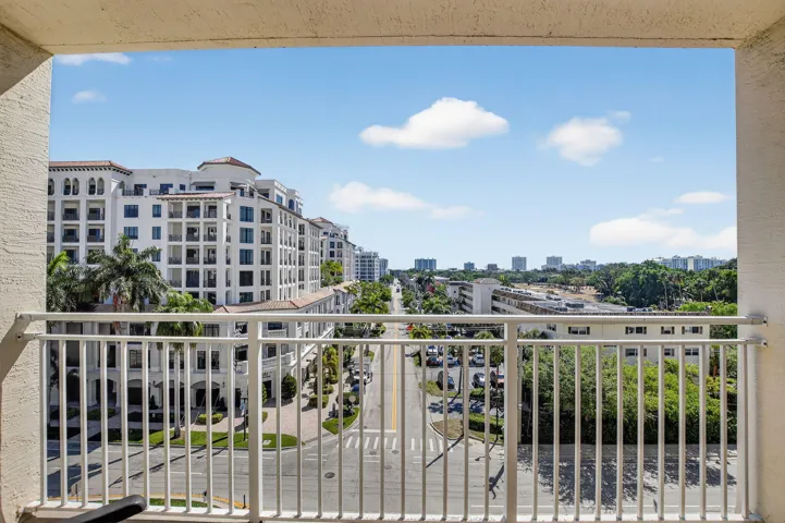 View from balcony