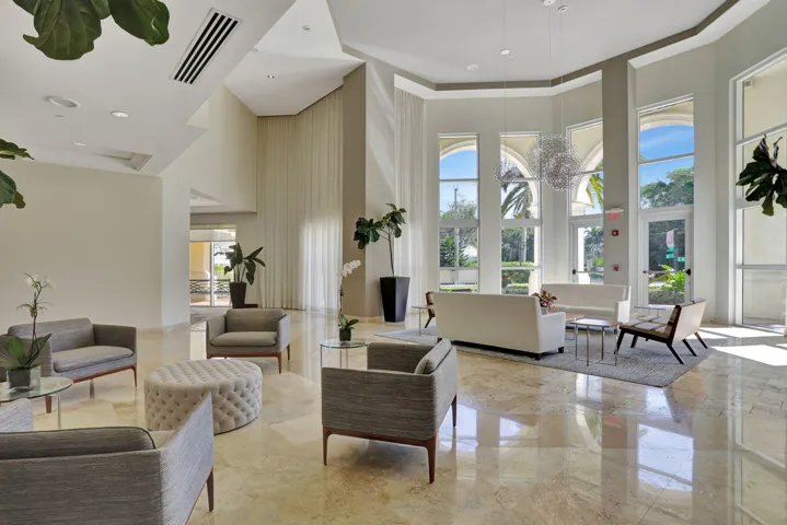 Building lobby area