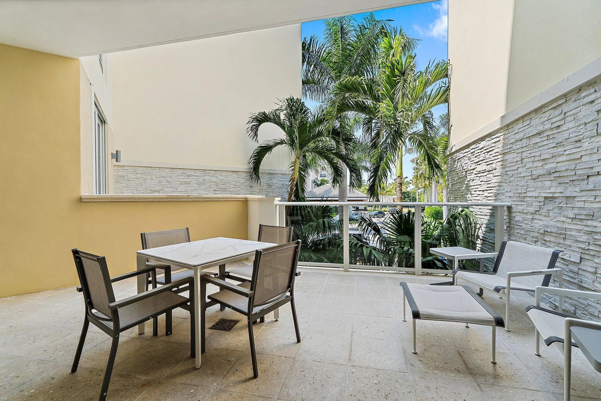 Balcony off Den