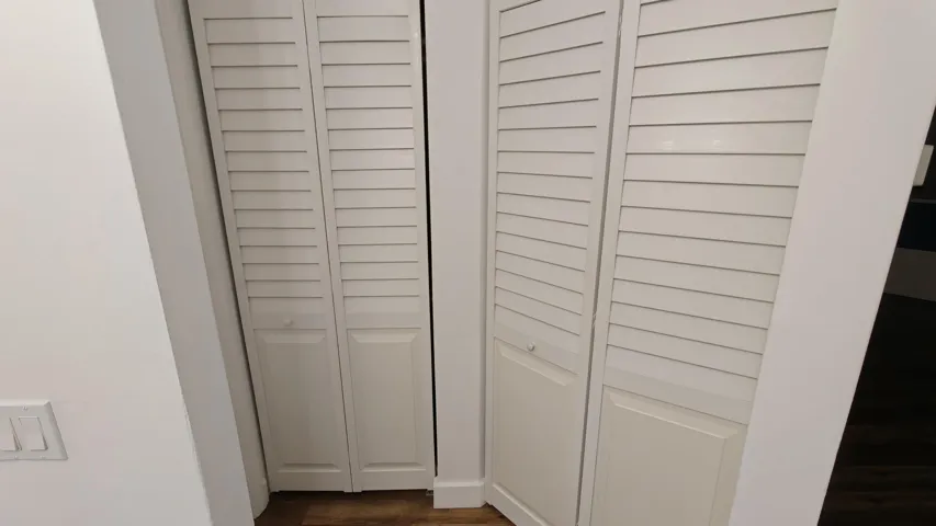 Front closets