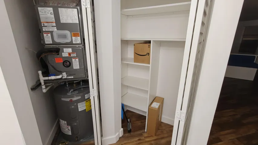 Front closets