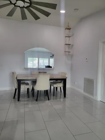 DINING AREA PASS THRU TO KITCHEN