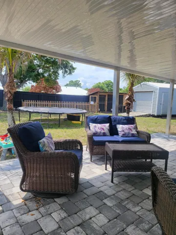 LARGE FENCED YARD