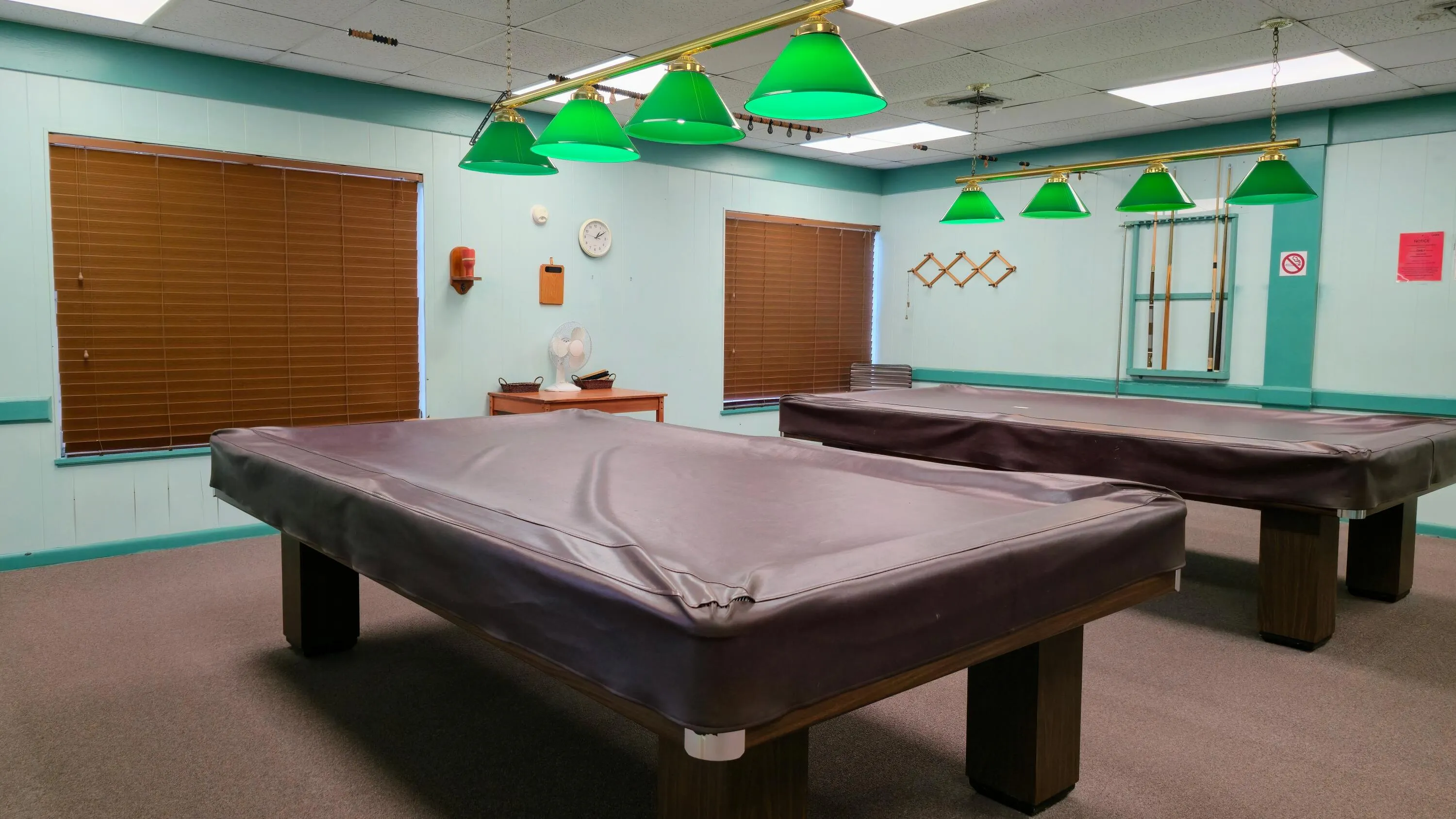 Clubhouse Billiard Room