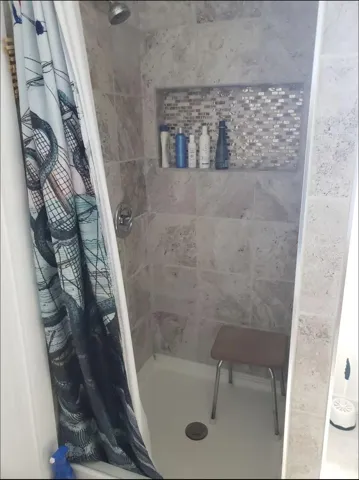 Tile shower