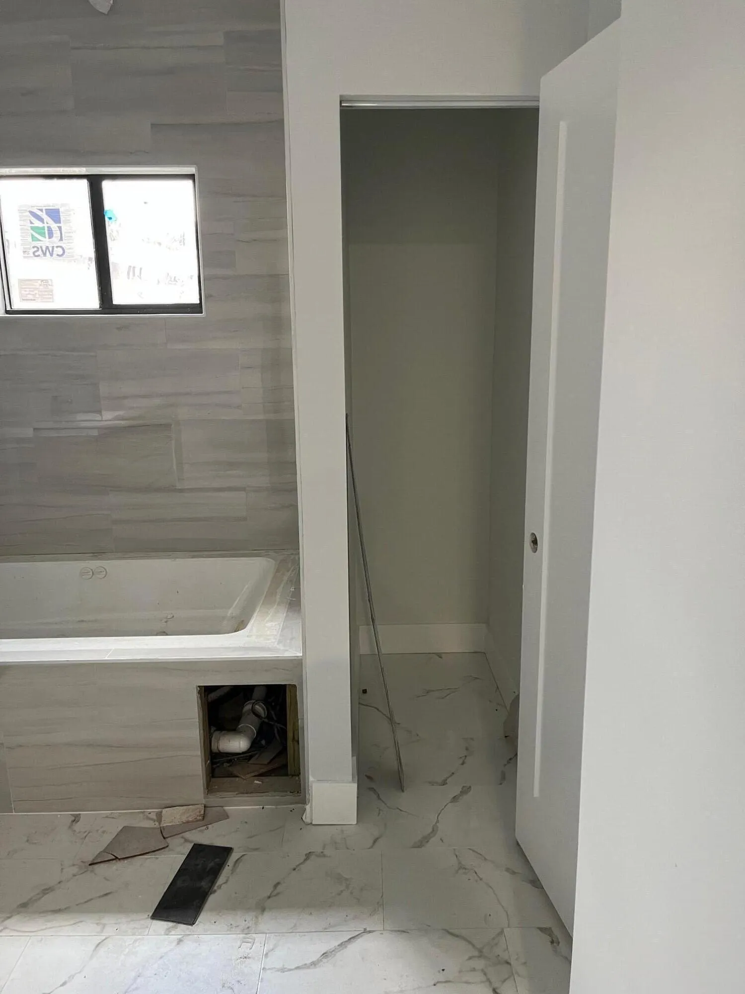 master linen closet
