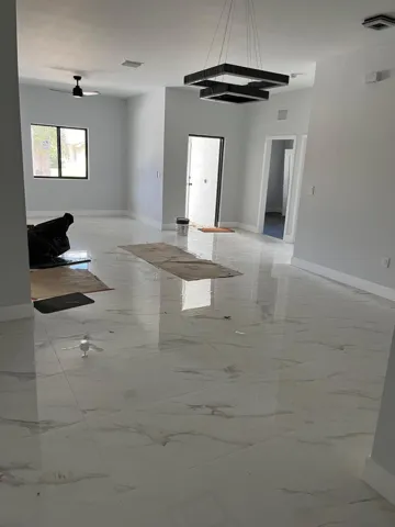 view of entry from dining room