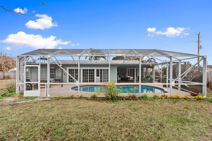 Backyard - Pool View