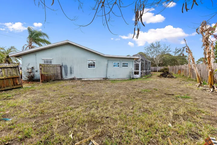Side View - Backyard