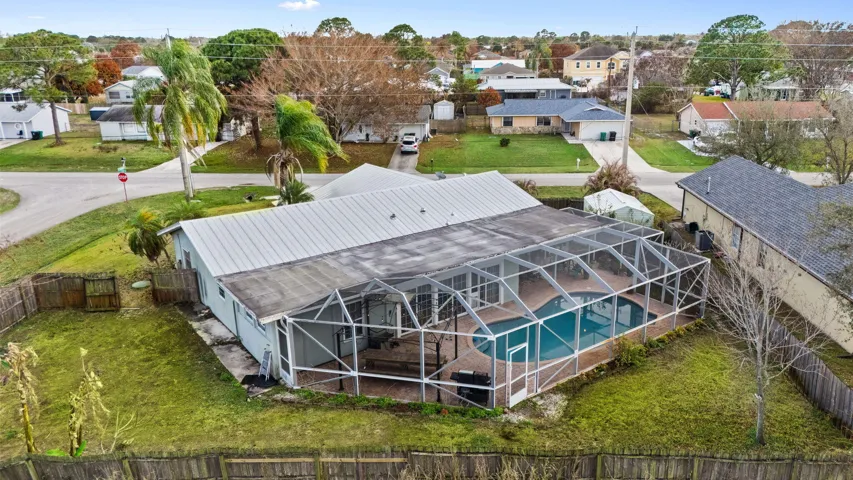 Aerial Backyard