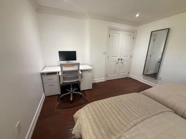 Guest Bedroom has a desk and office chair