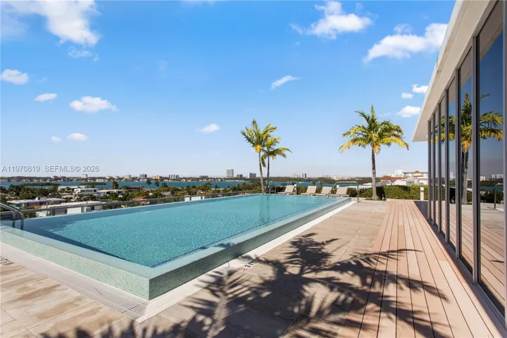 Rooftop pool