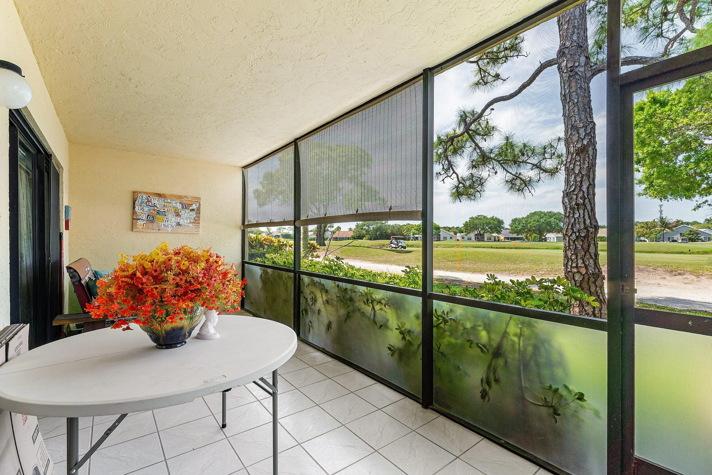 Refreshing Covered Screened Patio!