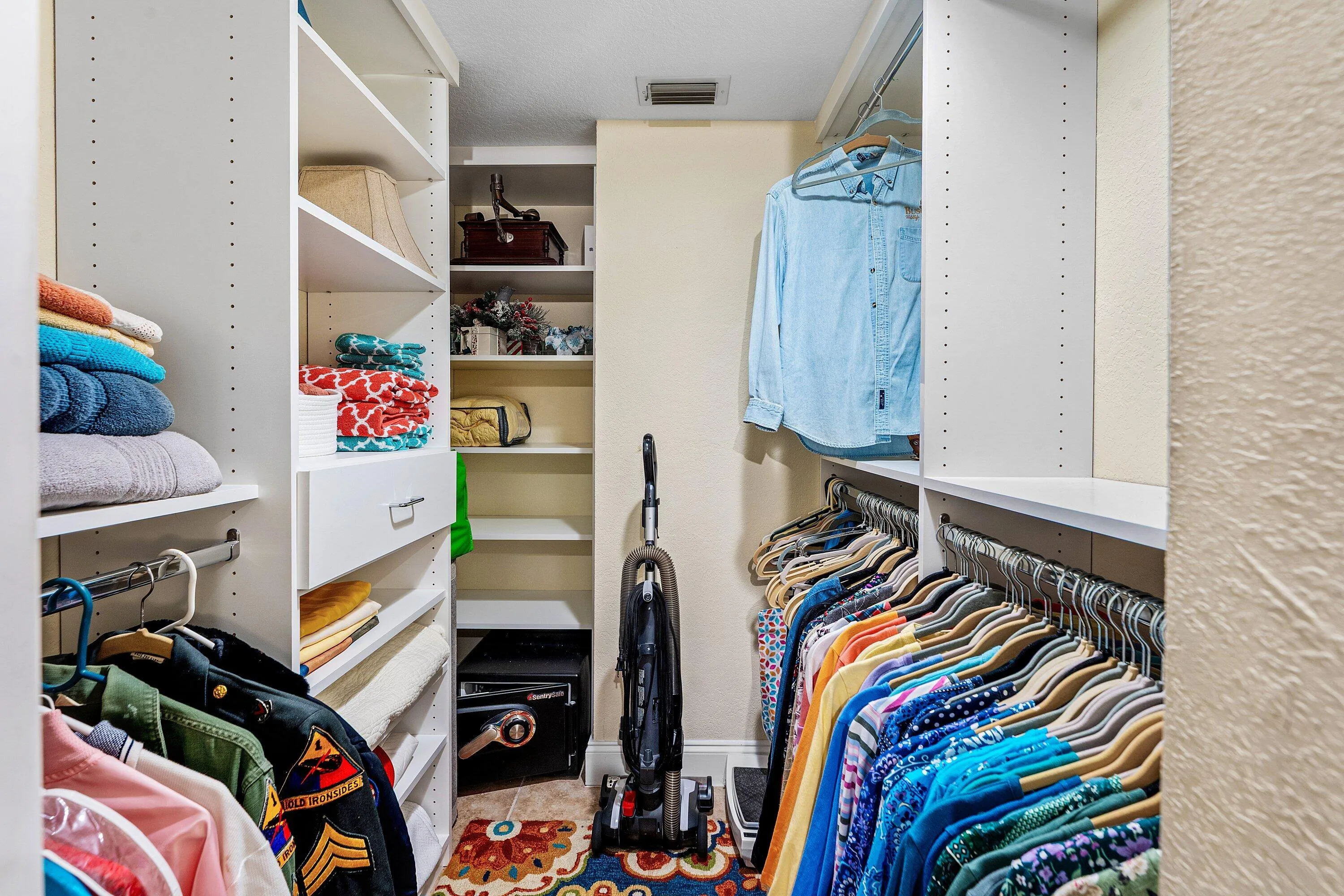 Built In's In Both Closets!