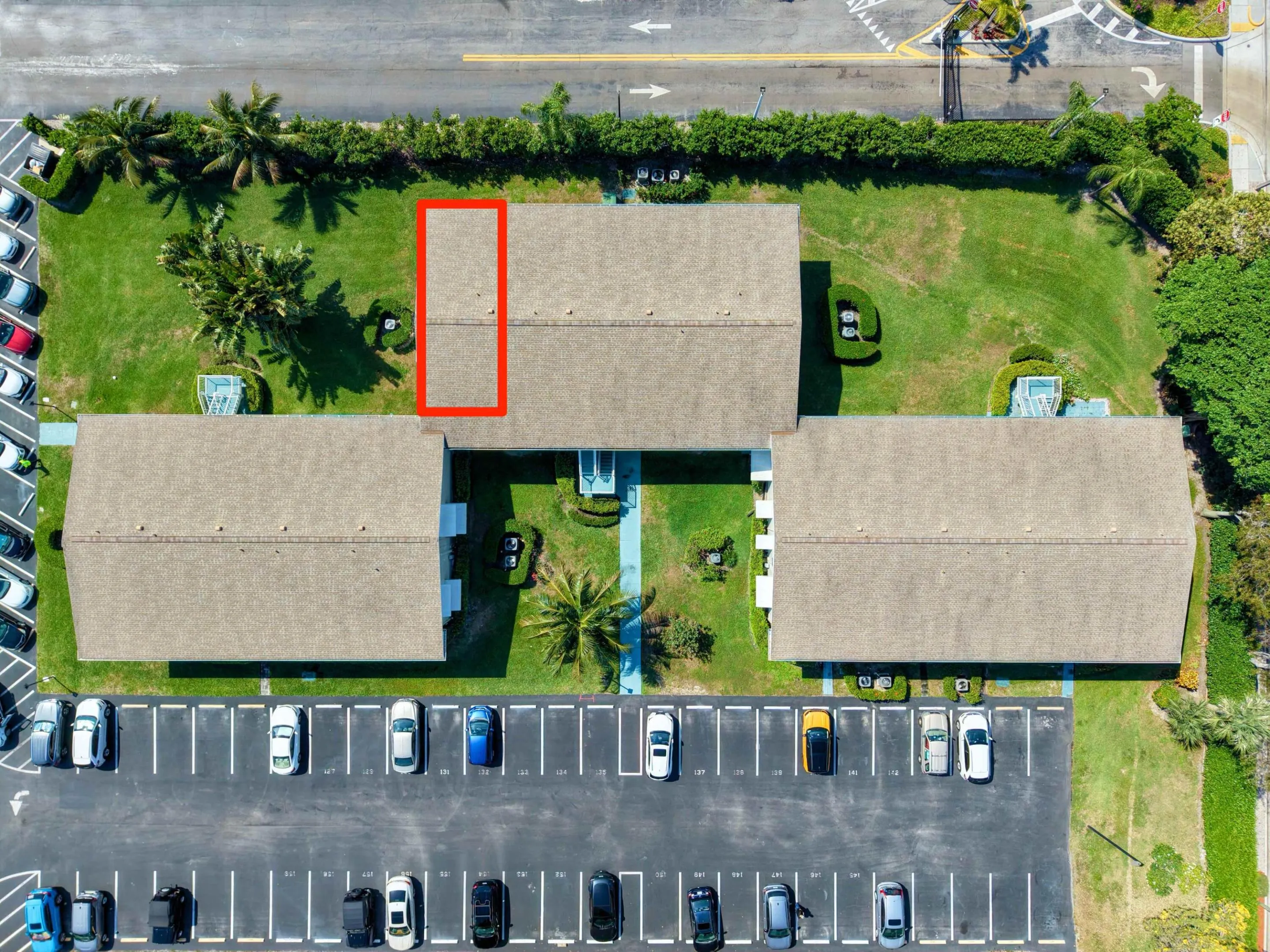 Drone Above Unit Location
