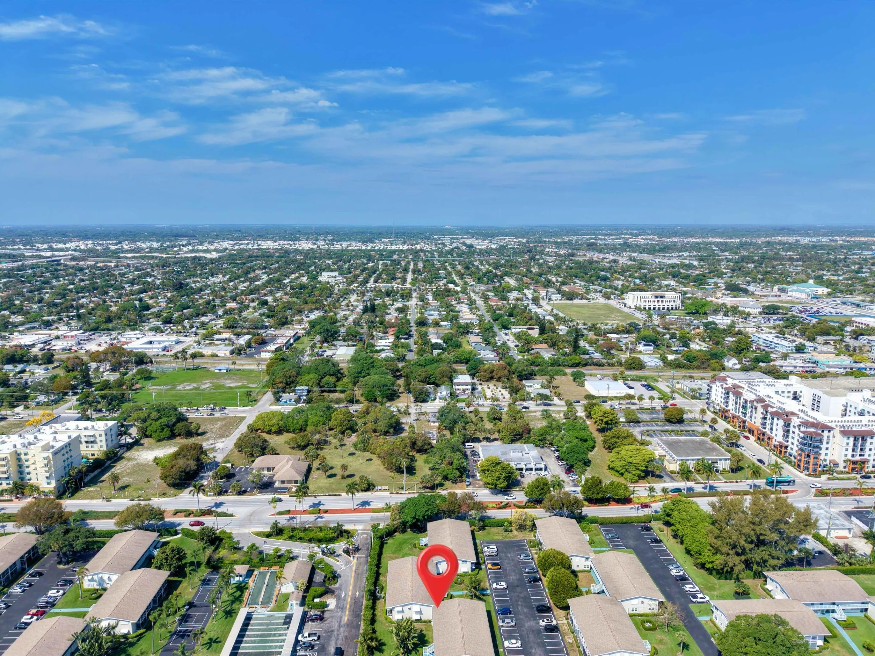 Panoramic to West