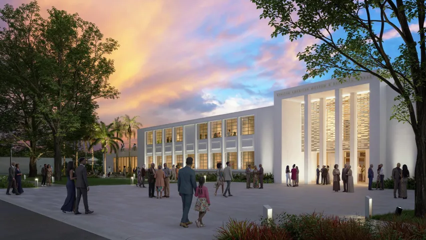 Walking distance from the new African American Museum