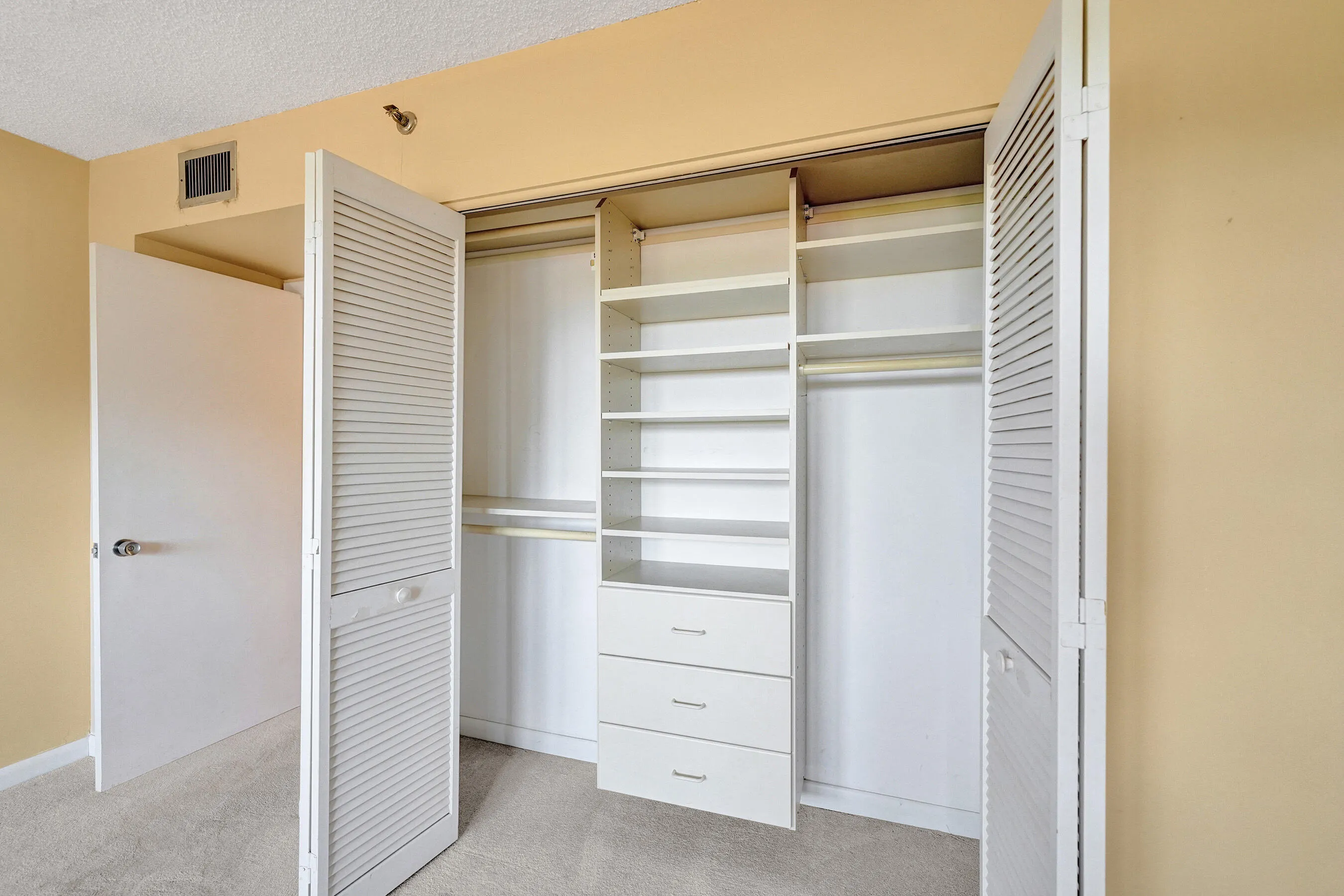 guest bedroom closet