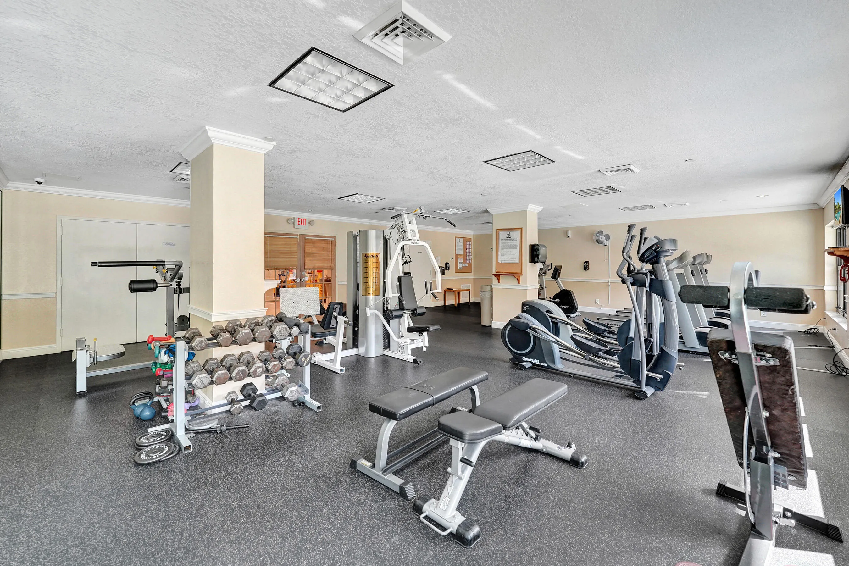 fitness center