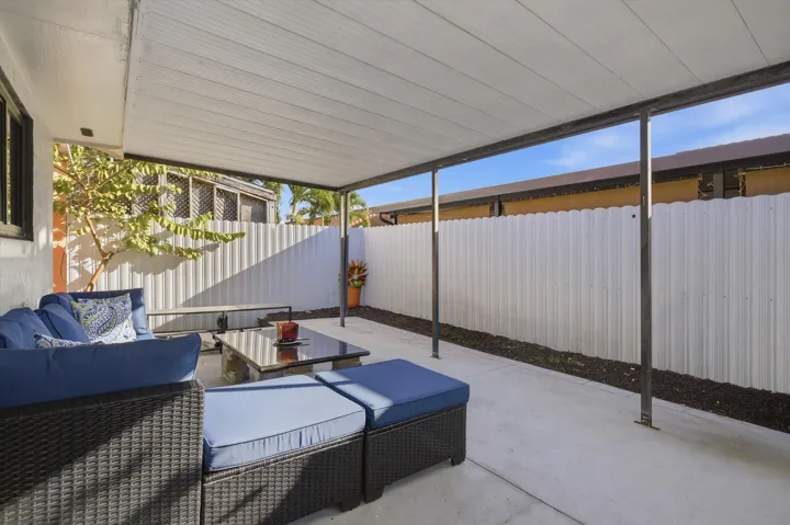 Enjoy outdoor living with a private backyard space—perfect for entertaining, relaxing, or creating your own retreat.
