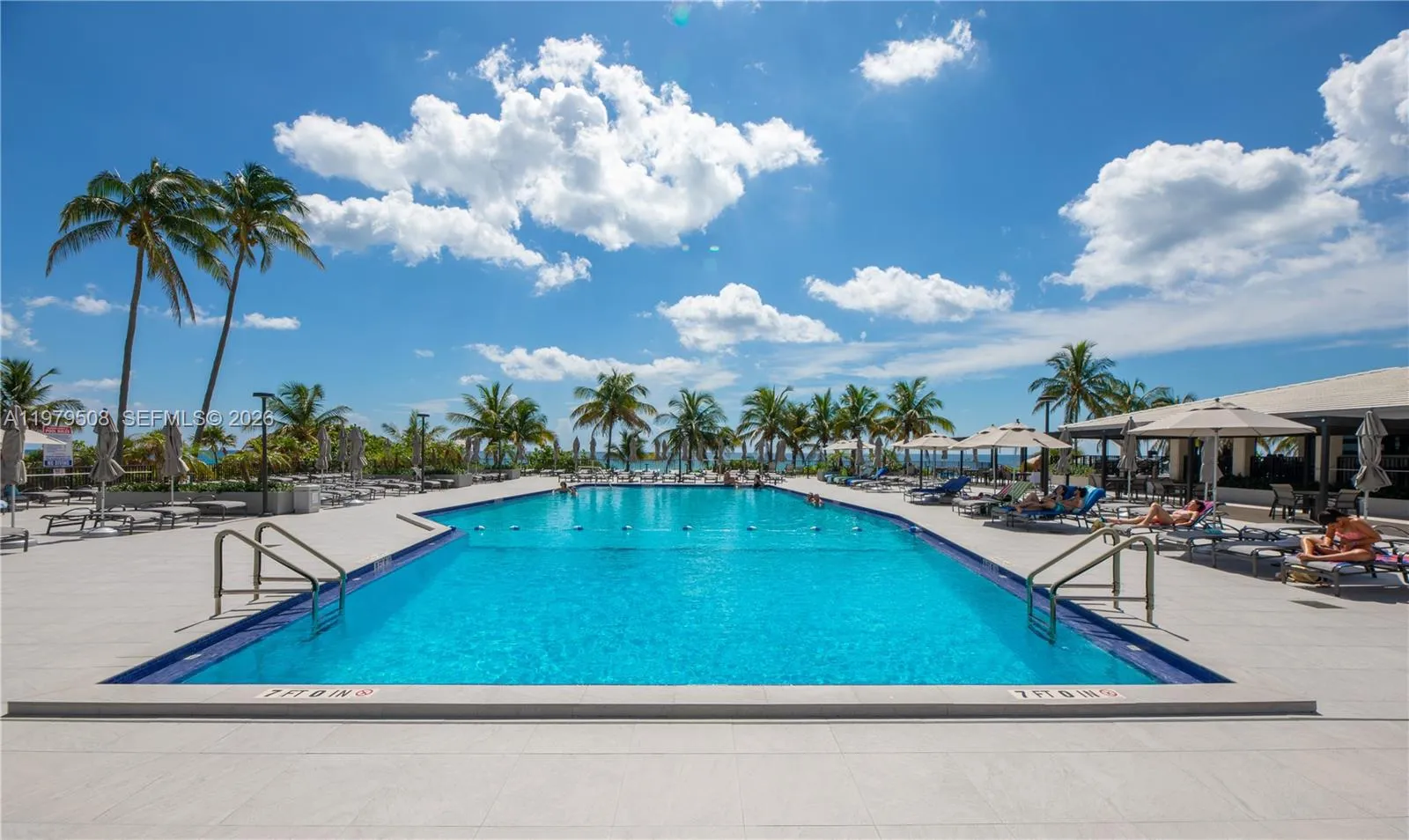 OCEAN SIDE POOL TO ENJOY TOO RIGHT ON THE BEACH