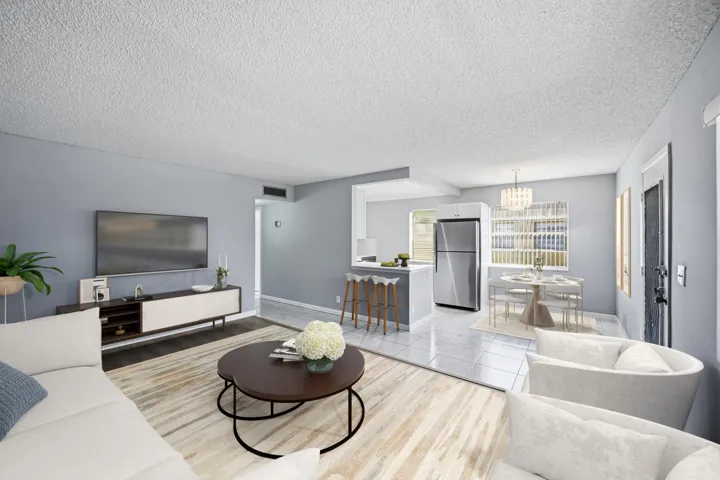 Virtualk -liv room and kitchen