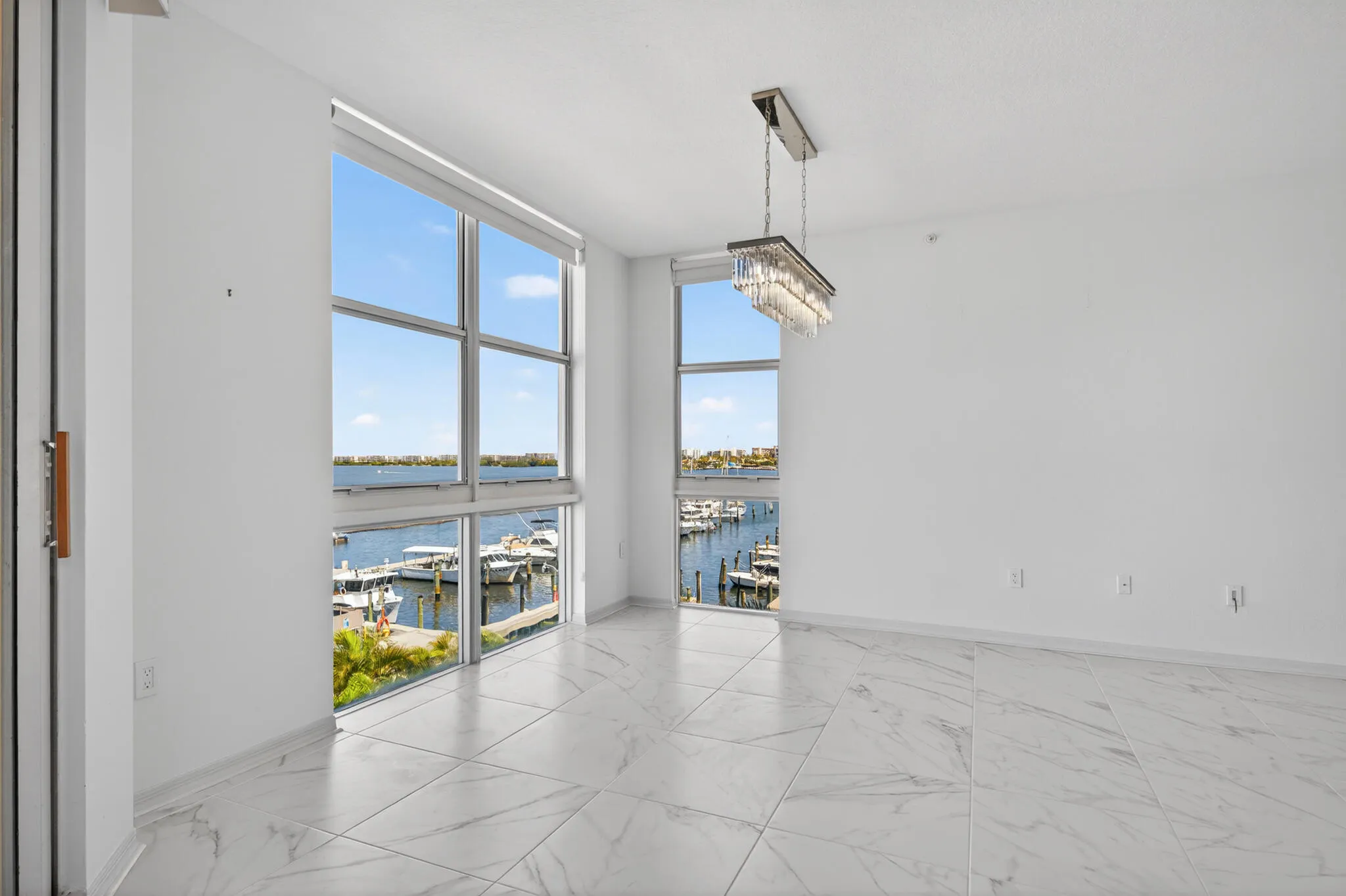 View from dining and exit from Master BR