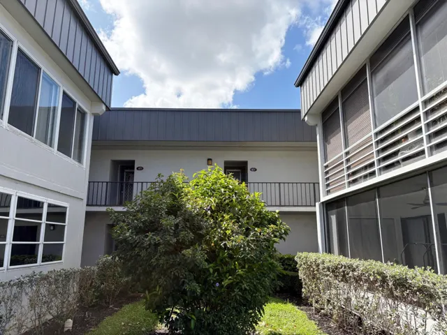 View of entrance to unit from 1st floor.