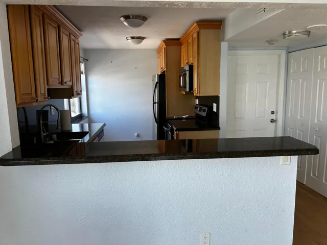 kitchen from living room