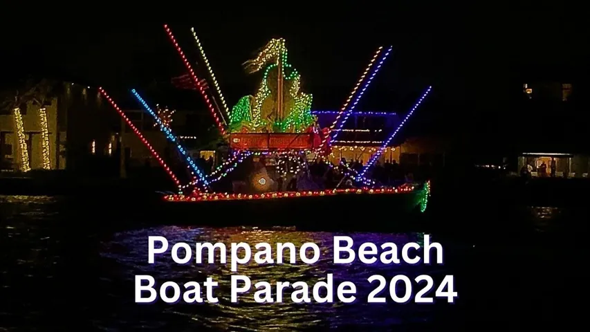 Pompano Beach Boat Parade from waterbury