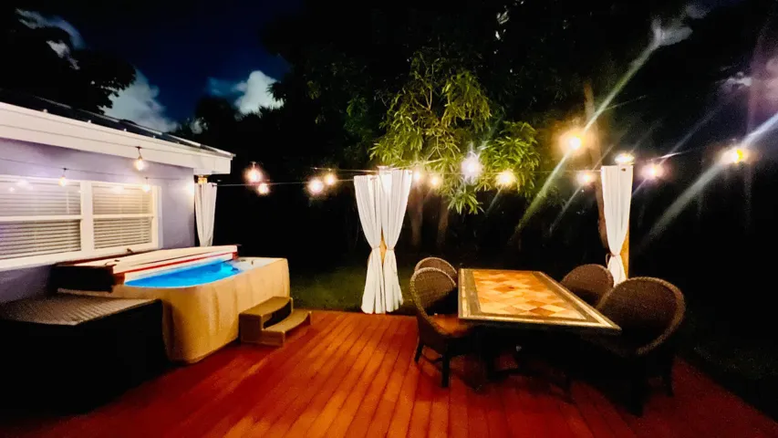 Night Time Patio