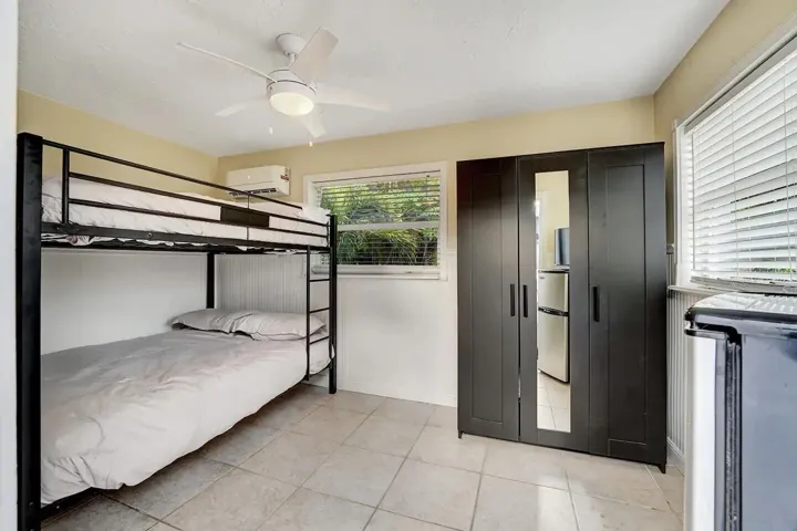 Bedroom four is a private cottage with i
