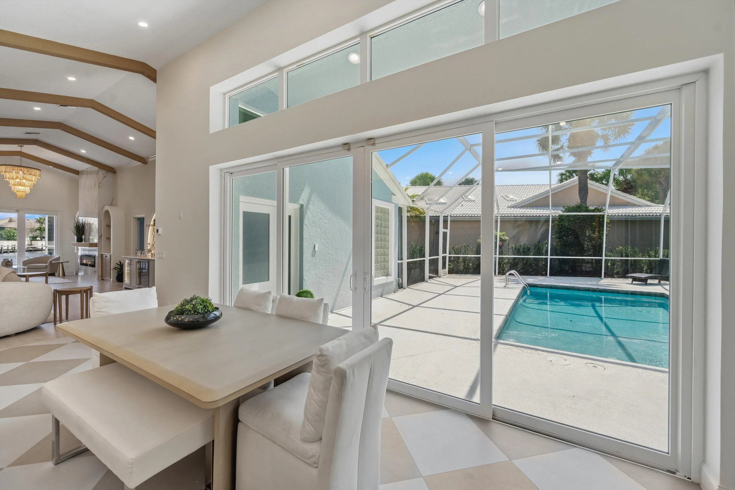 DINING/POOL AREA