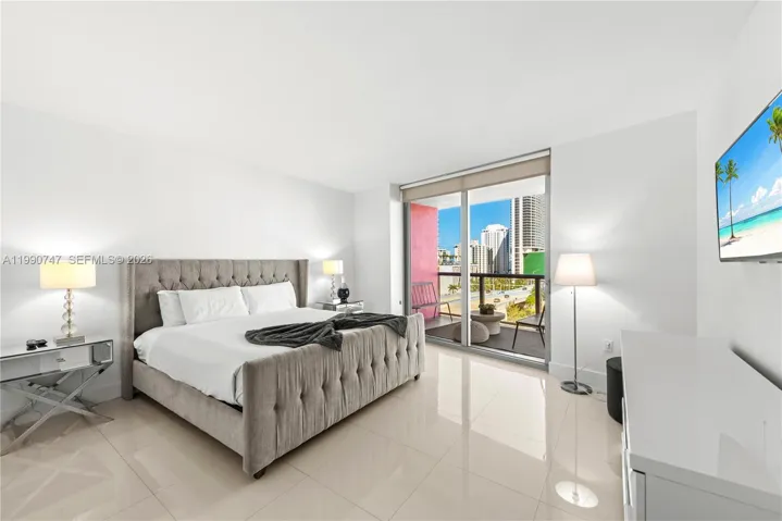 Master Bedroom with Balcony Connection