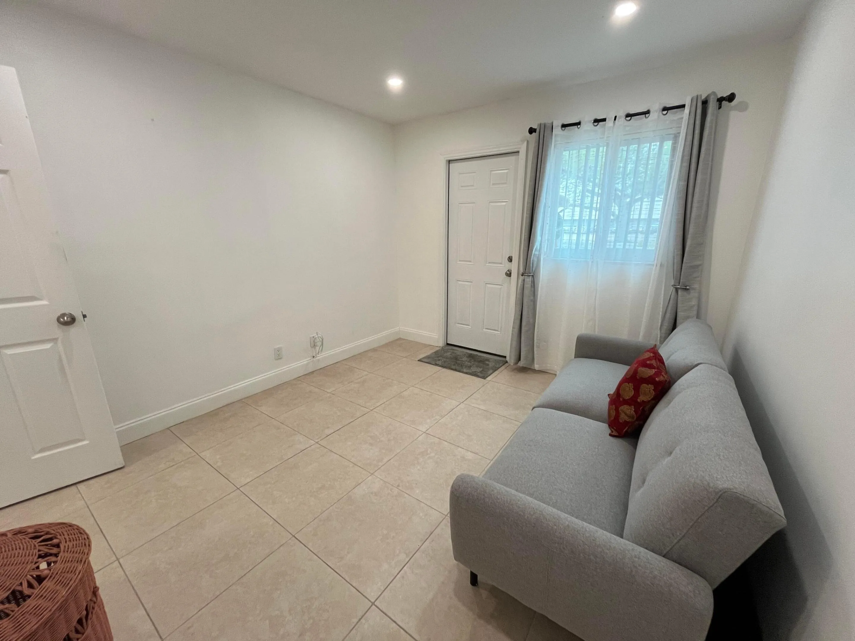 Spacious second bedroom with second exit door, and assigned spot in front. Walkable to Publix shopping center
