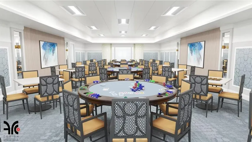Card Room Rendering